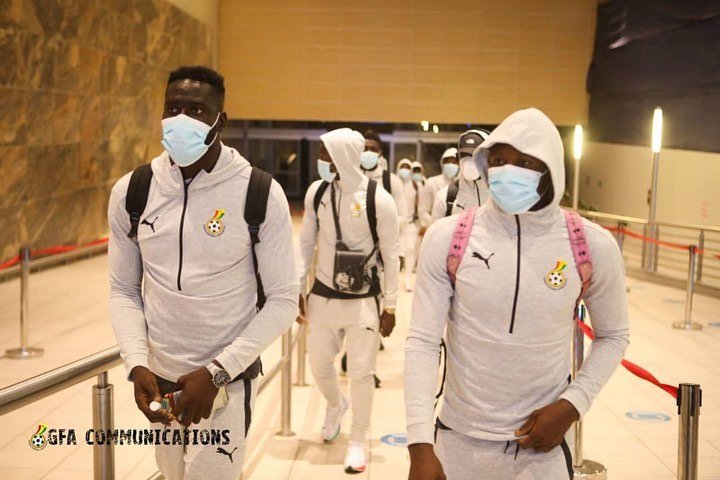VIDEO: Watch Ghana’s Departure And Arrival In South Africa For The AFCON Qualifiers On Thursday