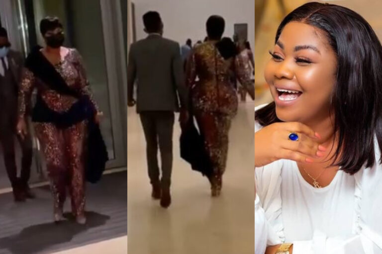 Moment Empress Gifty Stormed A Wedding With Her ‘King-Size’ Curves (Video)