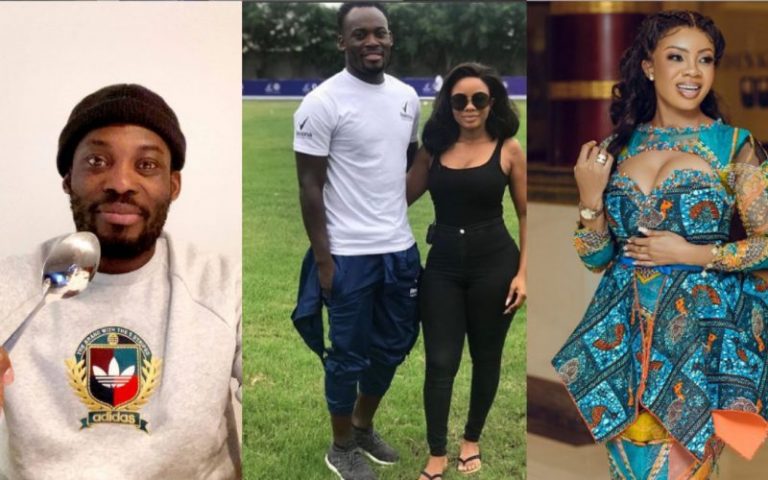 Michael Essien Goes Viral As He Spends Quality Time With Serwaa Amihere