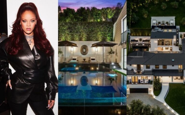 Photos Of Rihanna’s Luxurious Mansion Worth $13.8million In Beverly Hills Pops Up