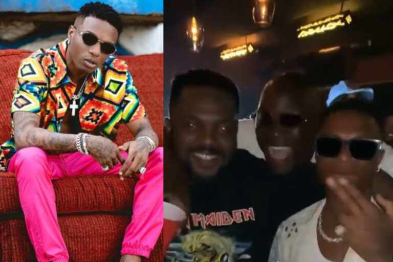Wizkid Shows Hilarious Dance Moves At Small God’s Birthday Party (Video)