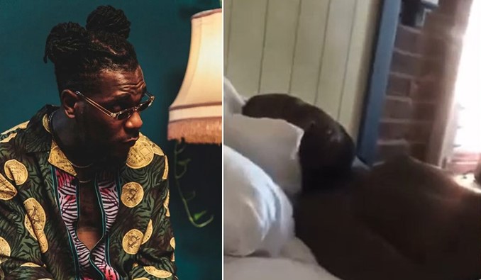 5 Days After He Won His First-Ever Grammys, Lady Leaks Burna Boy’s Nxde Video