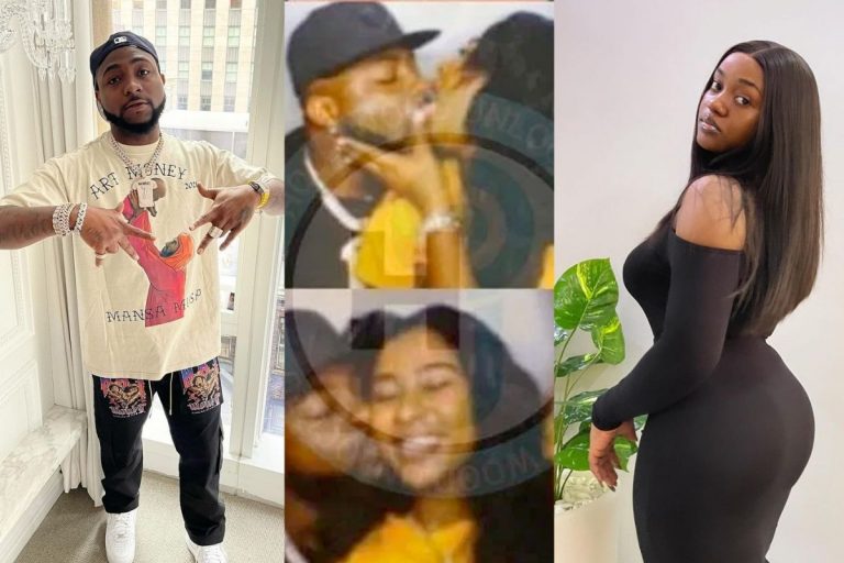 Davido And New Lover, Mya Yafai, Have Been Spotted Kissing At A Party In The USA