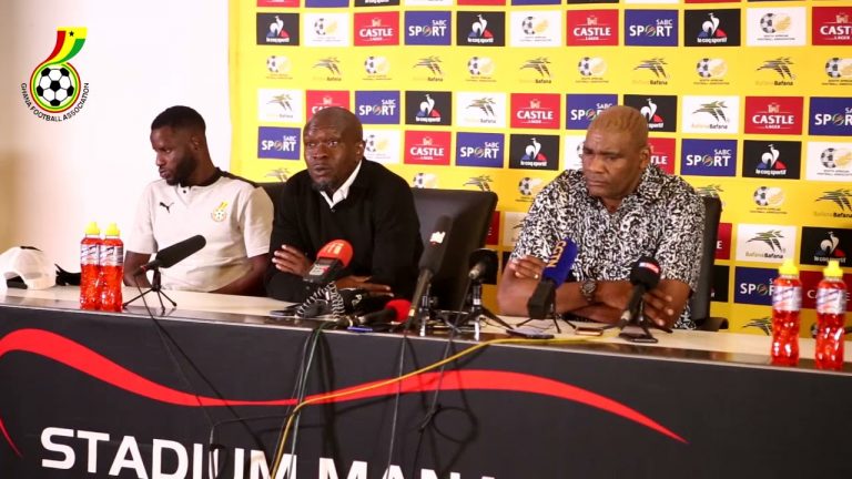 VIDEO: Black Stars Coach CK Akonnor Shares Thoughts After South Africa Draw