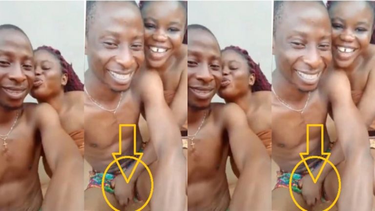 Photos Of 2 Ghanaian Lovers That Is Causing ”Hearts To Melt” On Social Media