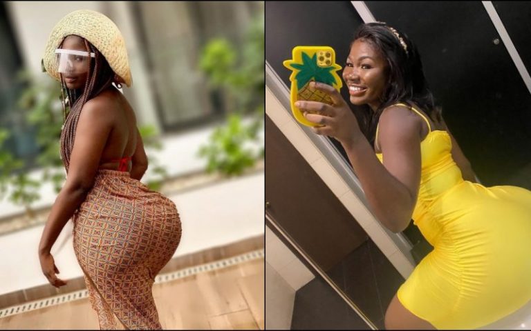 Photos: Meet Abena Cilla; The Ghanaian Video Vixen Whose Nyash Is Much More Bigger Than Hajia Bintu’s Nyash