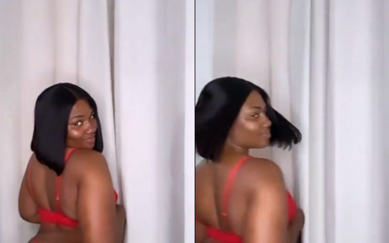 Abena Korkor Drops A Hot Video Of Her Rocking A $ekzy Lingerie After She Was Allegedly Sacked From TV3
