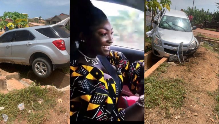 Abena Moet involved in an Accident 2 weeks after her wedding
