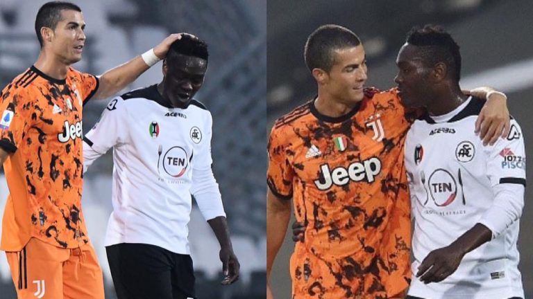 VIDEO: Cristiano Ronaldo Waited In The Dressing Room To Give Me His Jersey – Black Stars Player Emmanuel Gyasi Recounts