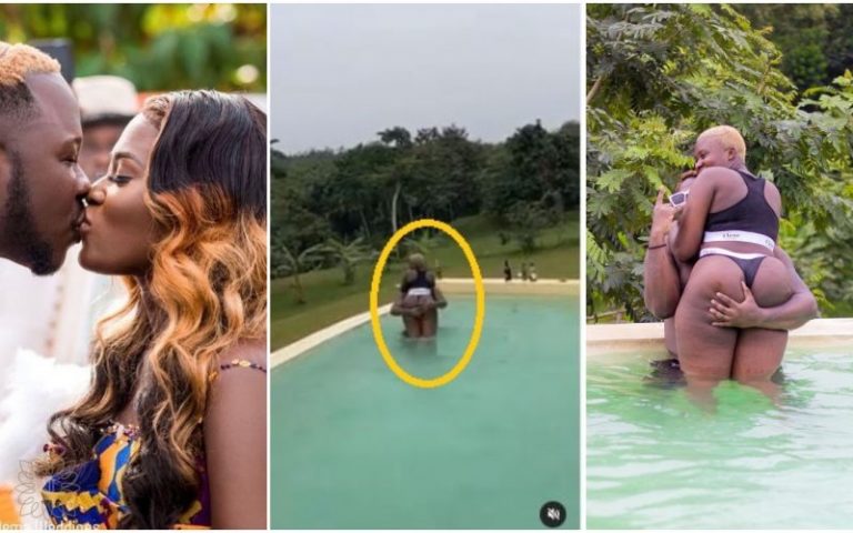 Photos Showing The Exact Raw Circumference Of Fella Makafui’s Gargantuan Nyash Which Was Grabbed And Squeezed By Medikal Finally Released On Social Media