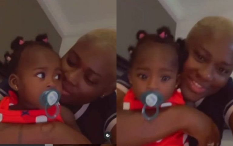 Video Of Fella Makafui And Her Daughter Having A Good Time Melts Hearts