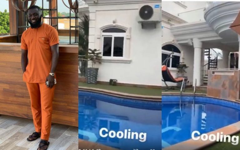 Ghanaian Businessman Jibril Puts His Huge And Luxurious Mansion on Display (Video)