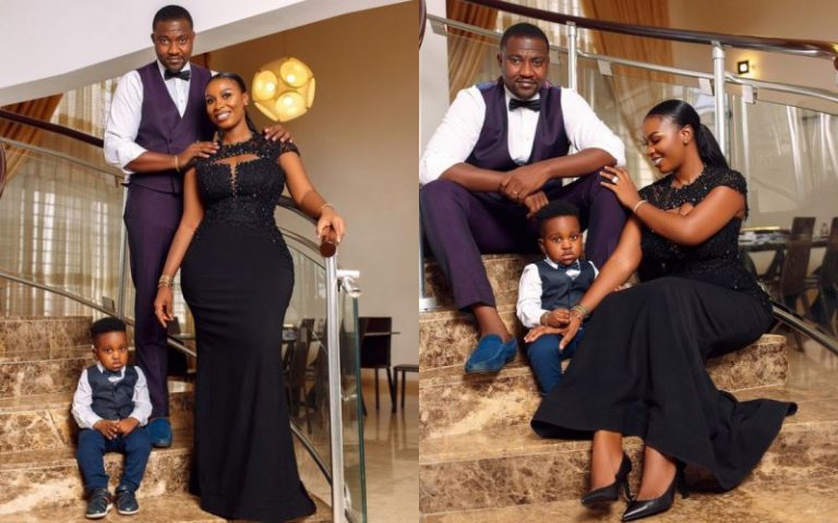 Photos Drop As John Dumelo And Family Step Out With Swag
