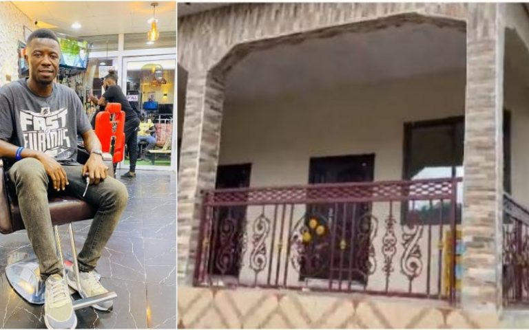 VIDEO: Kumawood Actor Kwaku Manu Shows Off The Mansion He Just Built For His Parents