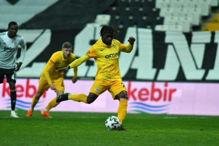 Joseph Paintsil Grabs Consolation Goal With Late Penalty In Defeat At Yeni Malatyaspor