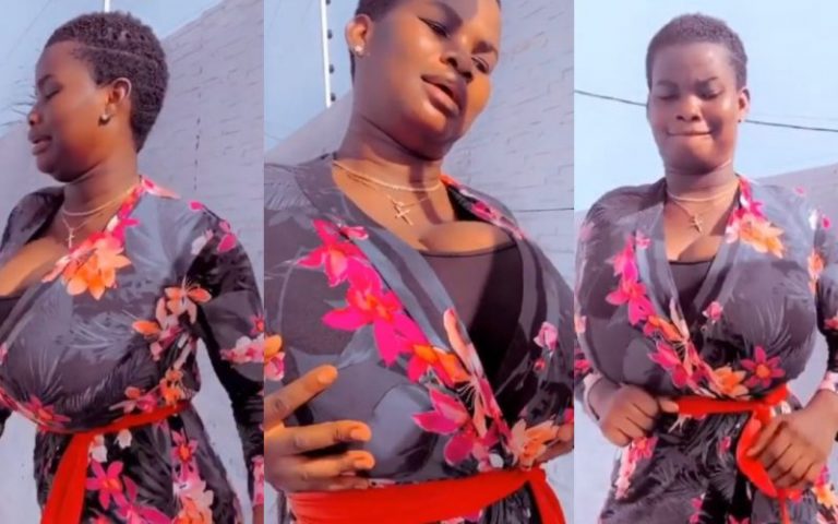 Video of Pamela Odame Crazily Shaking Her Heavy Nufuor Causes Massive Stir Online