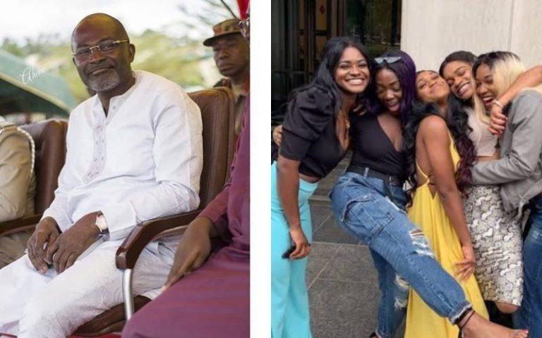 Video: Kennedy Agyapong Teams Up With His Beautiful Daughters To Wish One Of Their Own A Happy Birthday In Grand Style