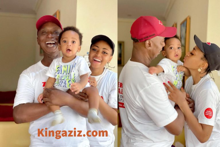 Regina Daniels And Billionaire Husband Ned Nwoko Celebrate 10th Month Of Their Son Munir
