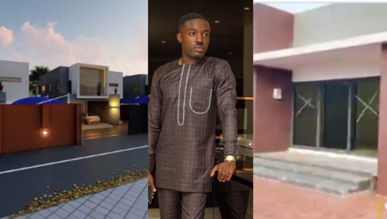 Criss Waddle Shows Off His Massive Real Estate Project In Tema (Video)