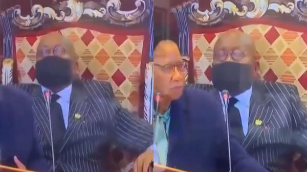 Video Of President Akufo-Addo Dozing Off At A Conference In France Goes Viral