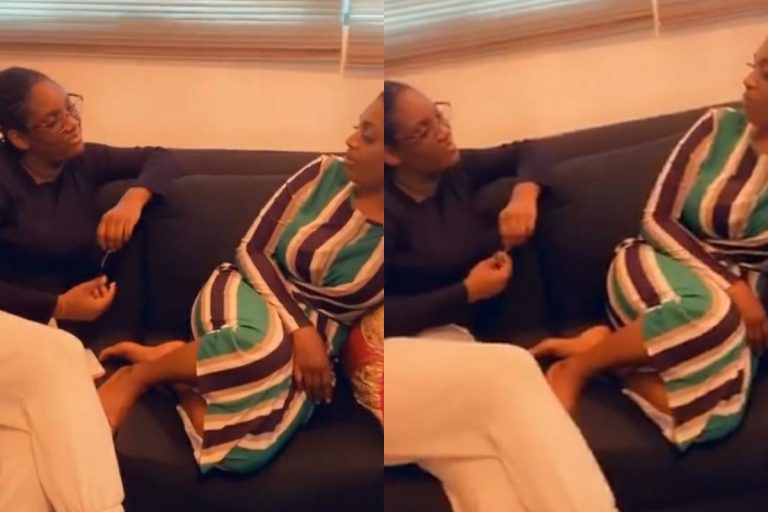 Annie Idibia Savagely Replies A Troll Who Said She Should Pray Ned Nwoko Doesn’t See Her Daughter