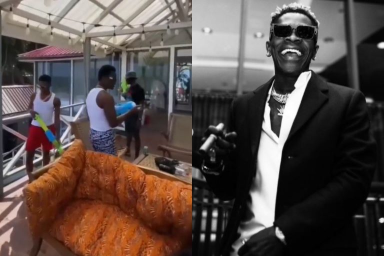 Wizkid And Friends Have A Good Time With Shatta Wale’s Blow-Up Song (Video)