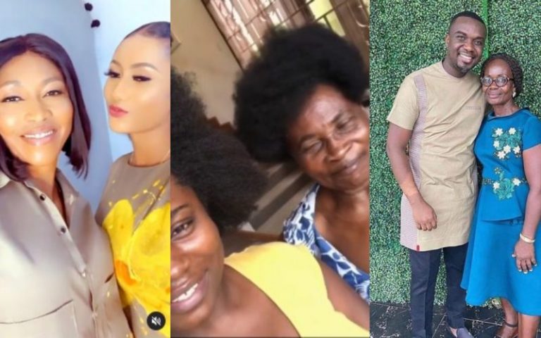 Ghanaian Celebrities Show Off Their Mothers As They Celebrate Them On Mother’s Day