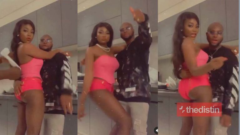 Ghanaians React To Video Of King Promise ‘Scared’ To Touch Efya’s Nyansh While Jamming To His New Song “Slow Down” (Video)