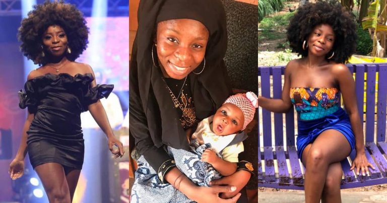 Date Rush: Photos Of American Girl Nabila And Cute Baby Pops Up