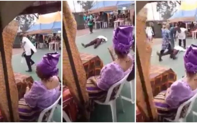 SAD: Nigerian Politician Showing Off Wild Dance Moves Slumps And Dies On The Spot (Video)