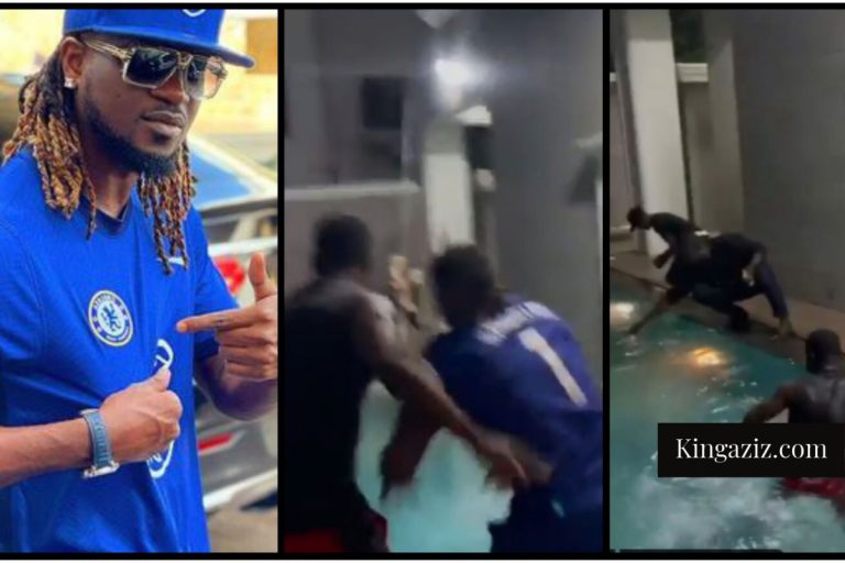 Video Of Psquare Brothers Throwing Cash Into The Pool Over Chelsea Victory Drops Online