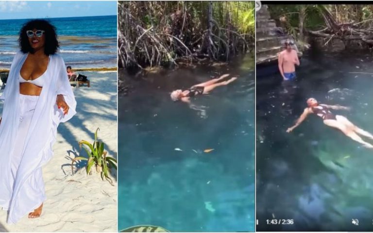 Video Of How Sandra Ankobiah Celebrated Her Birthday On An Island In Mexico Causes Stir On Social Media