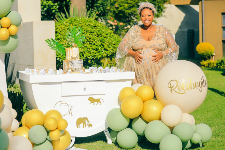 Congratulatory Messages Pour In As Relebogile Mabotja Welcomes Her First Child