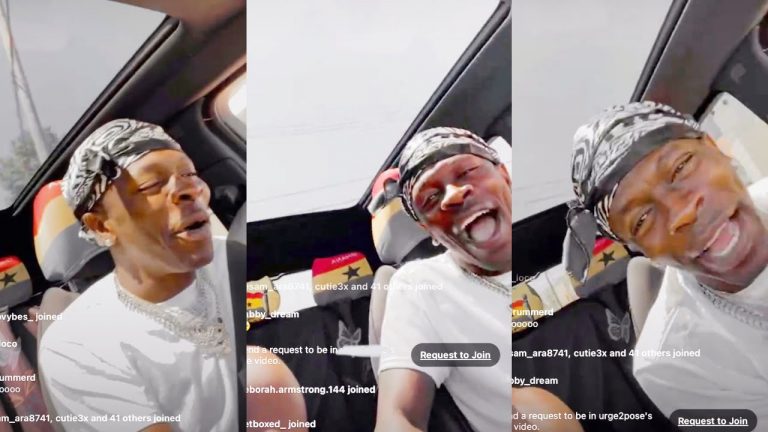 Shatta Wale Jam Massively To His New Song Ahead Of His Show In US (Video)