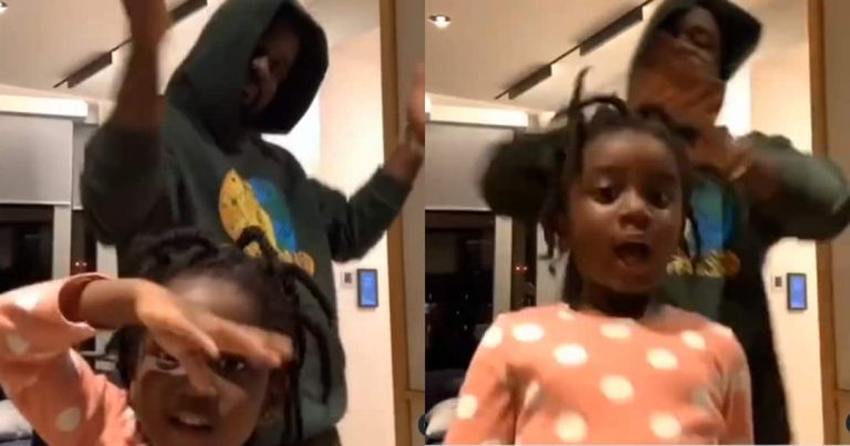 Titi Copies Her Father Sarkodie’s Exact Dance Moves in Adorable Video