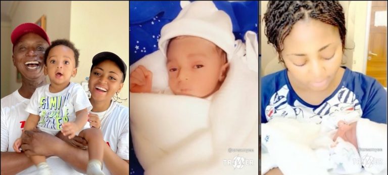 Actress Regina Daniels Can’t Keep Calm As She Celebrates Her Sons First Birthday With An Emotional And Touching Message (+Video)