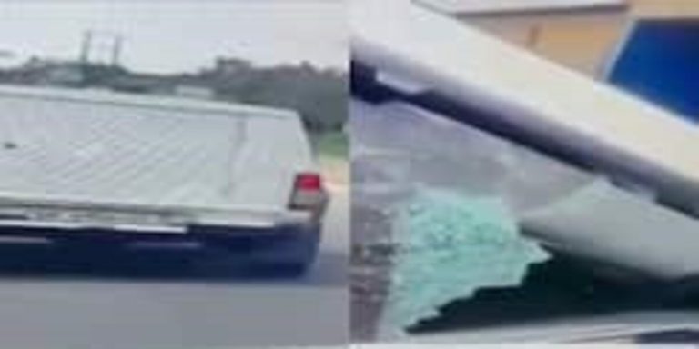 Armed Robbers Hit Another Bullion Van On Kasoa-Winneba Road (Video)
