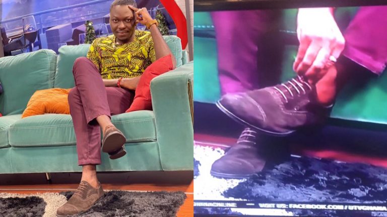 Arnold Succumbs To Shatta Wale’s Heat; Replaces Ghc2.50p Shoe With A Brogue Lace-Up Shoe Priced At GH¢4,858