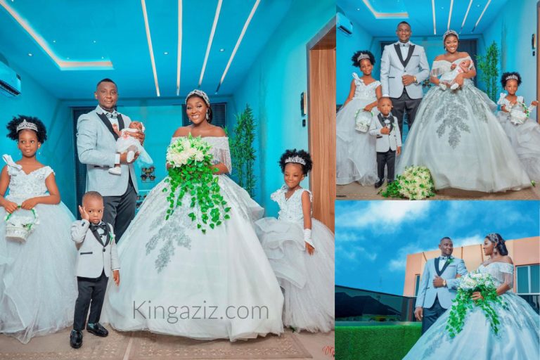 Chach Eke And Husband Celebrate 8 Years Of Marriage With Stunning Family Photos