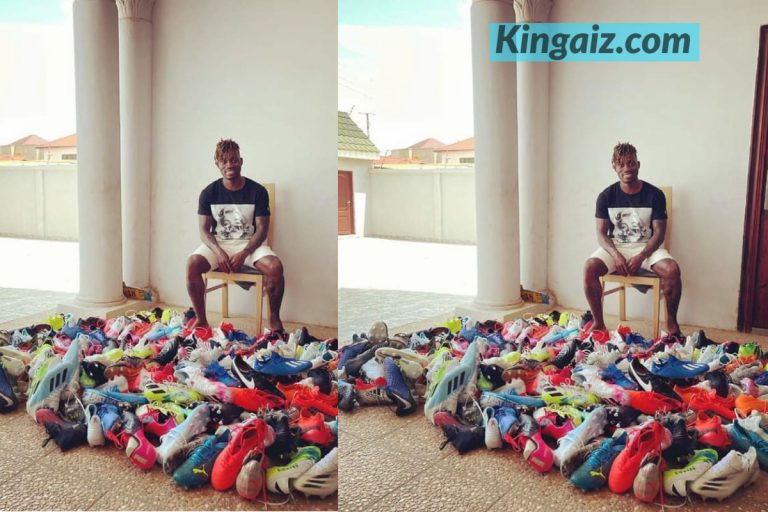 Christian Atsu Donates Football Boots To Former Club Cheetah FC