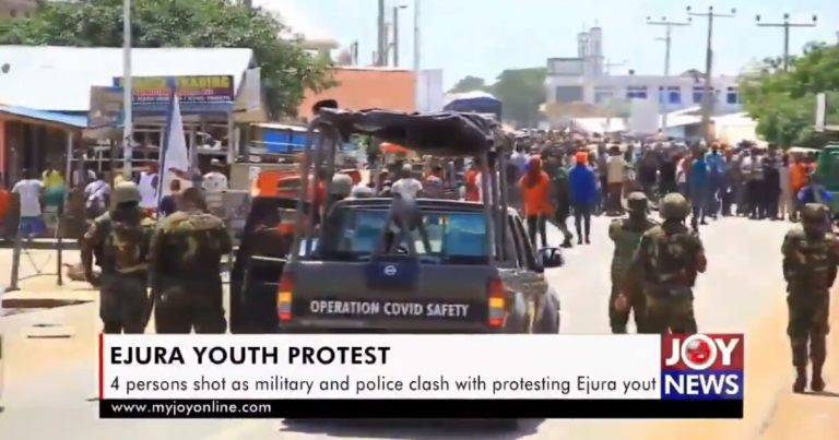 2 Shot Dead, 4 Injured As Military Officers Clash With The Youth Protesting Against The Murder Of #FixTheCountry Activist ”Kaaka” (Video)