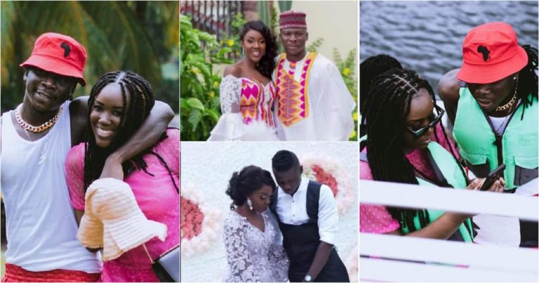Stonebwoy’s Wife Louisa Celebrates Their 4th Wedding Anniversary With Lovely Video & Photos