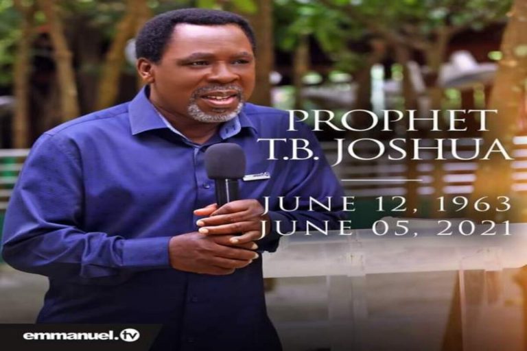 Cause Of TB Joshua’s Sudden Death Finally Revealed