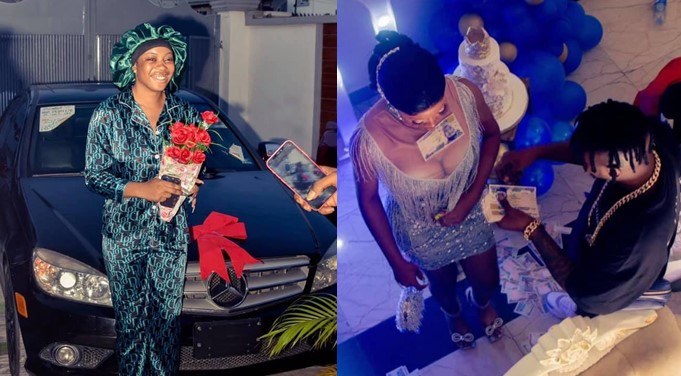 Man Rewards His Girlfriend With A Benz For Standing By Him When He Was Broke