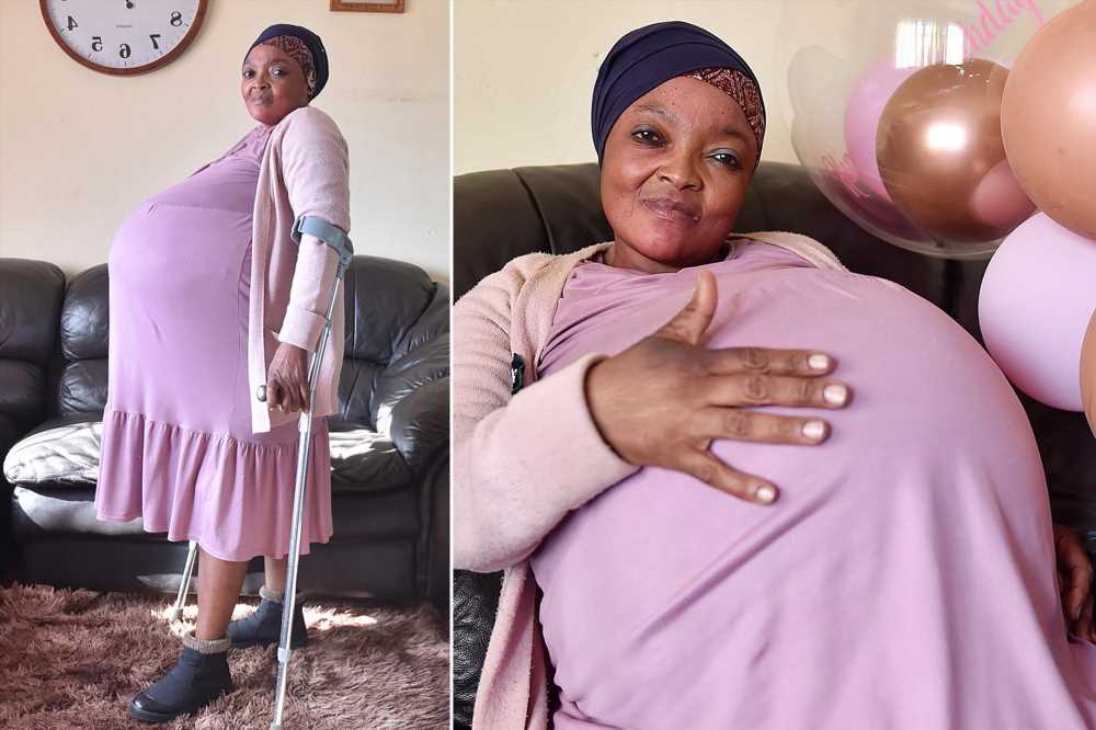 woman gives bith to 10 babies