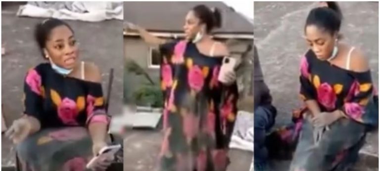 Moesha Buduong Confesses To Being Saved From Suicide And Introducing Girls To Big Men As She Preaches The Word Of God On The Streets (Video)