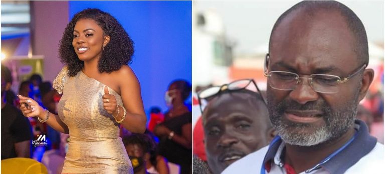 Nana Aba Anamoah Boldly Promotes Online Petition To Get Kennedy Agyapong Banned From Entering The UK After His Threat On Ghanaian Journalist
