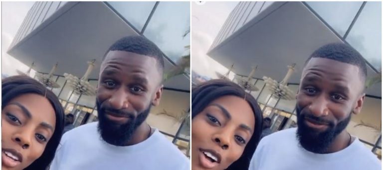 Video Of Nana Aba Anamoah And Chelsea Star ‘Antonio Rudiger’ Having A Great Time Together Goes Viral On Social Media