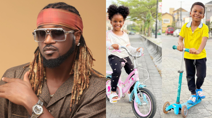 “My Double Double” – Rudeboy Celebrates His Twins Who Just Turned 4 Years Old