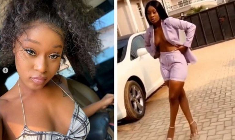 Efia Odo Takes Lesbianism To The Next Level As She Shares Wild Video With Her Partner Kissing And Smoking